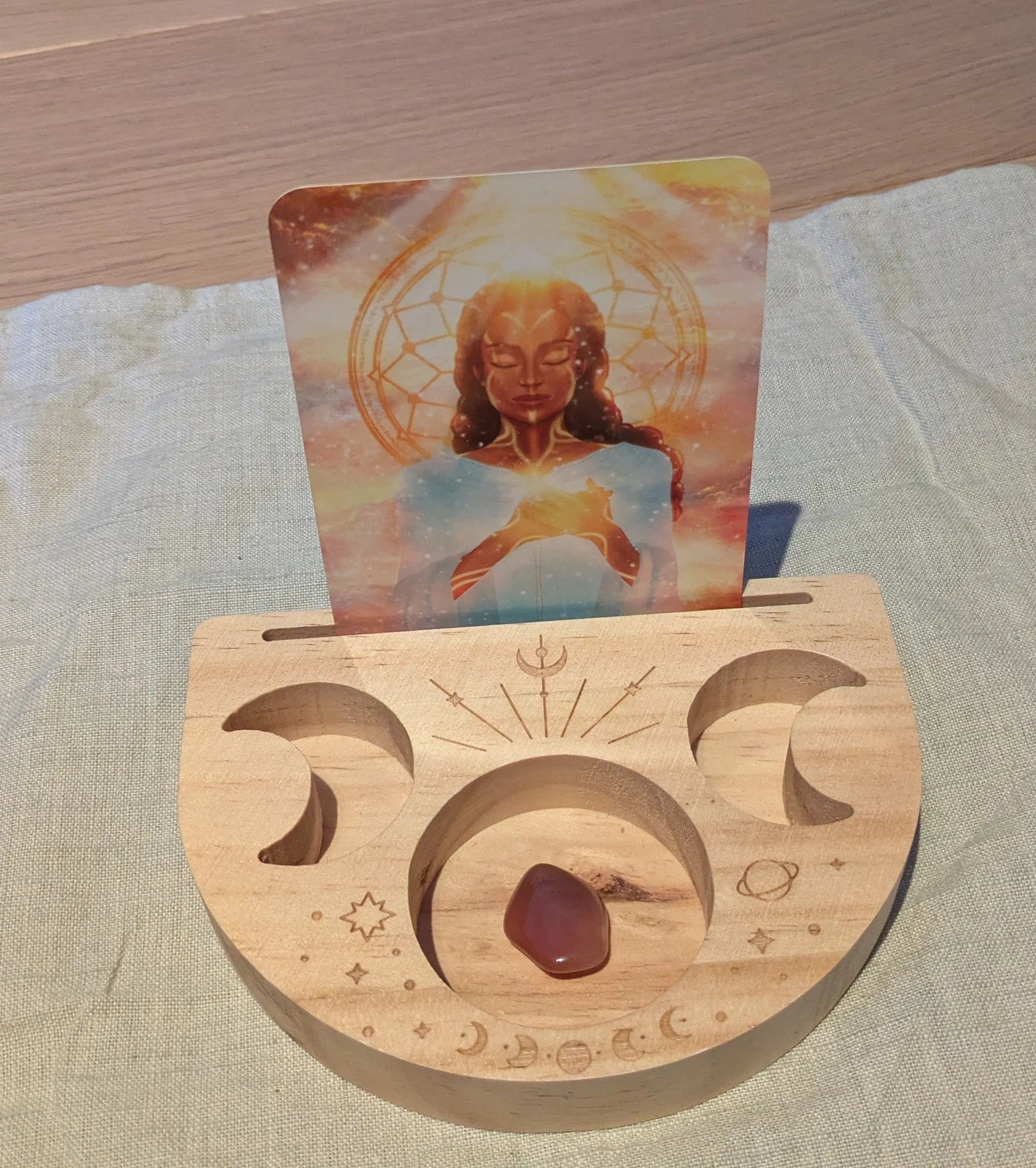 Budskapskort 1 - Läkande strålar Citrinmagi