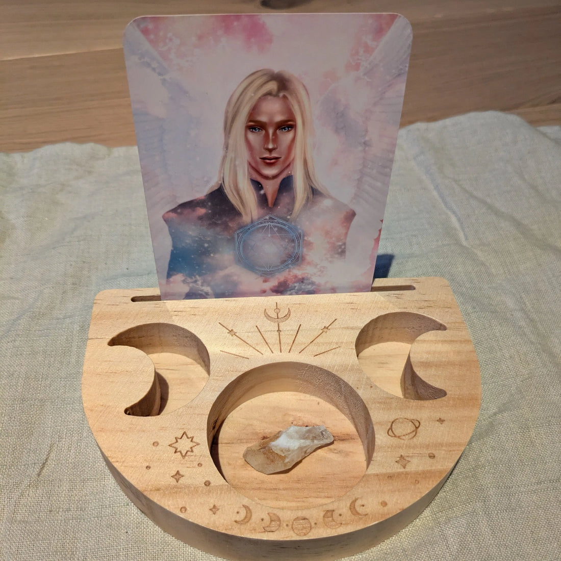 Budskapskort 2 - Släpp in kärleken Citrinmagi