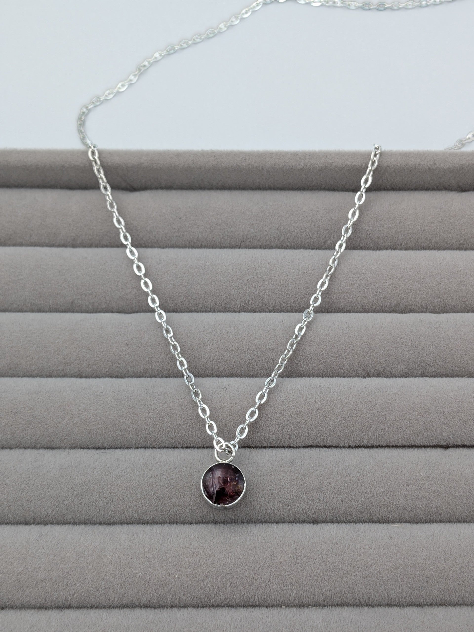Månadssten Januari - Halsband med Granat
