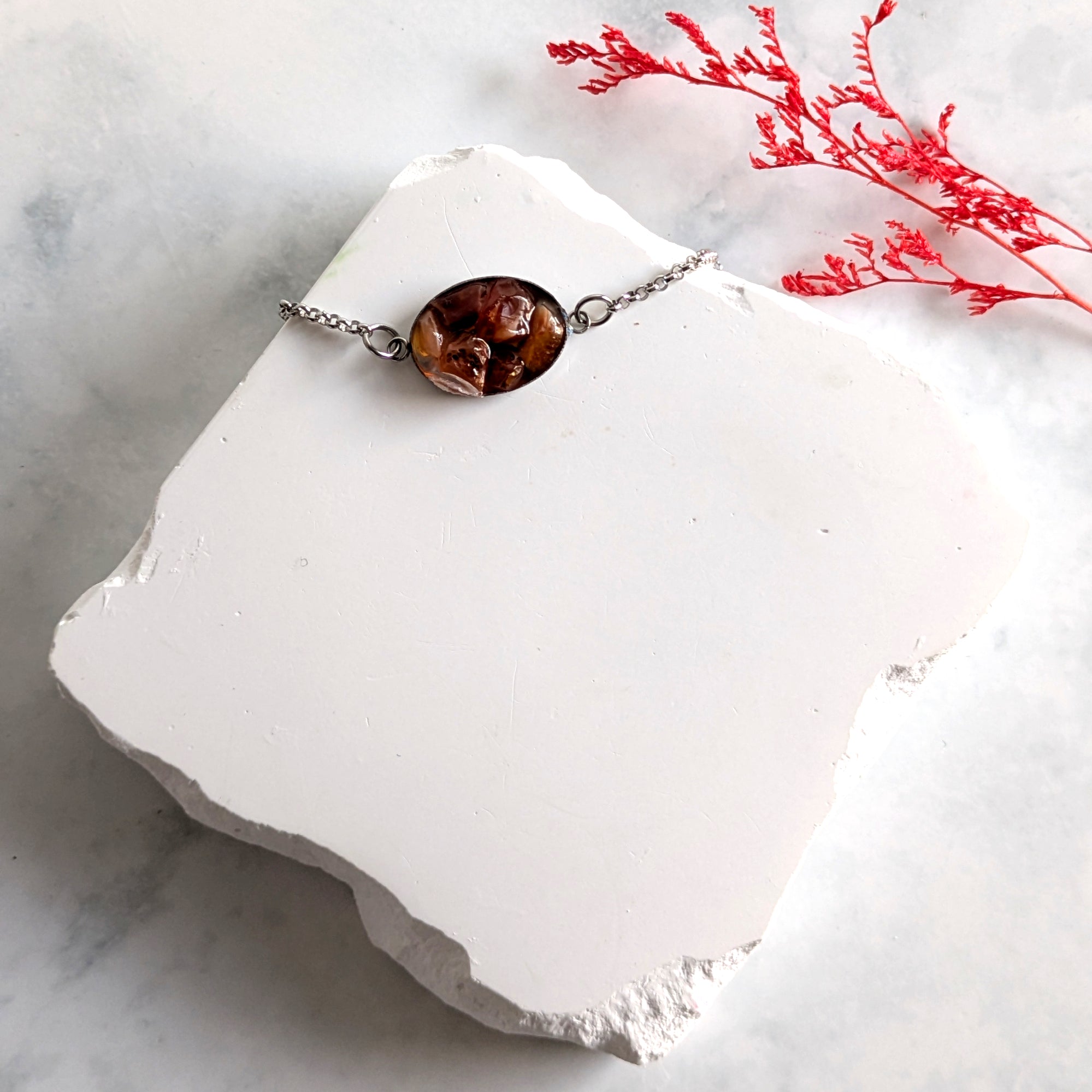 Karneol Armband för Energi, Mod och Kreativitet