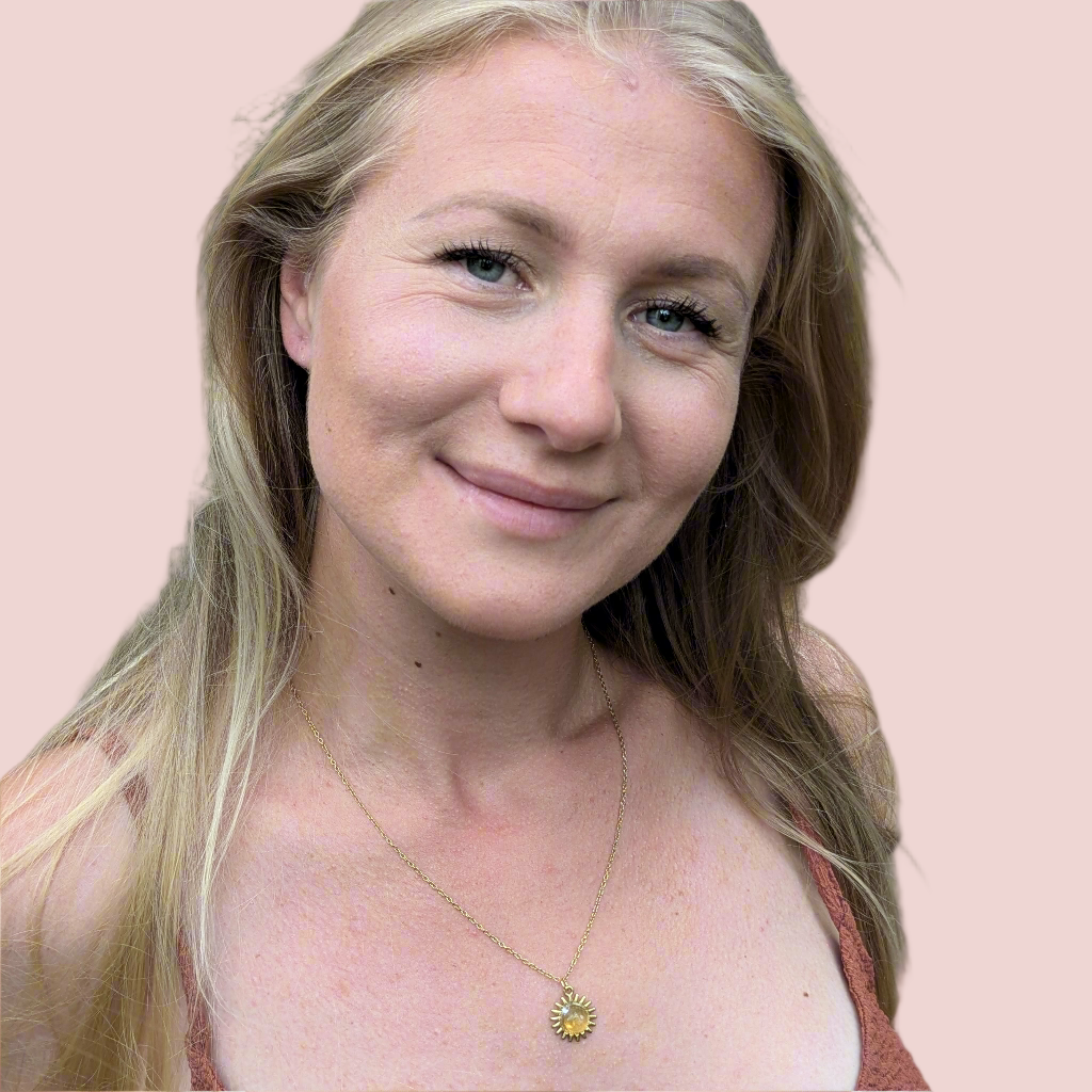 Citrin Kristallhalsband – Handgjort kristallhalsband i Citrin för framgång och glädje