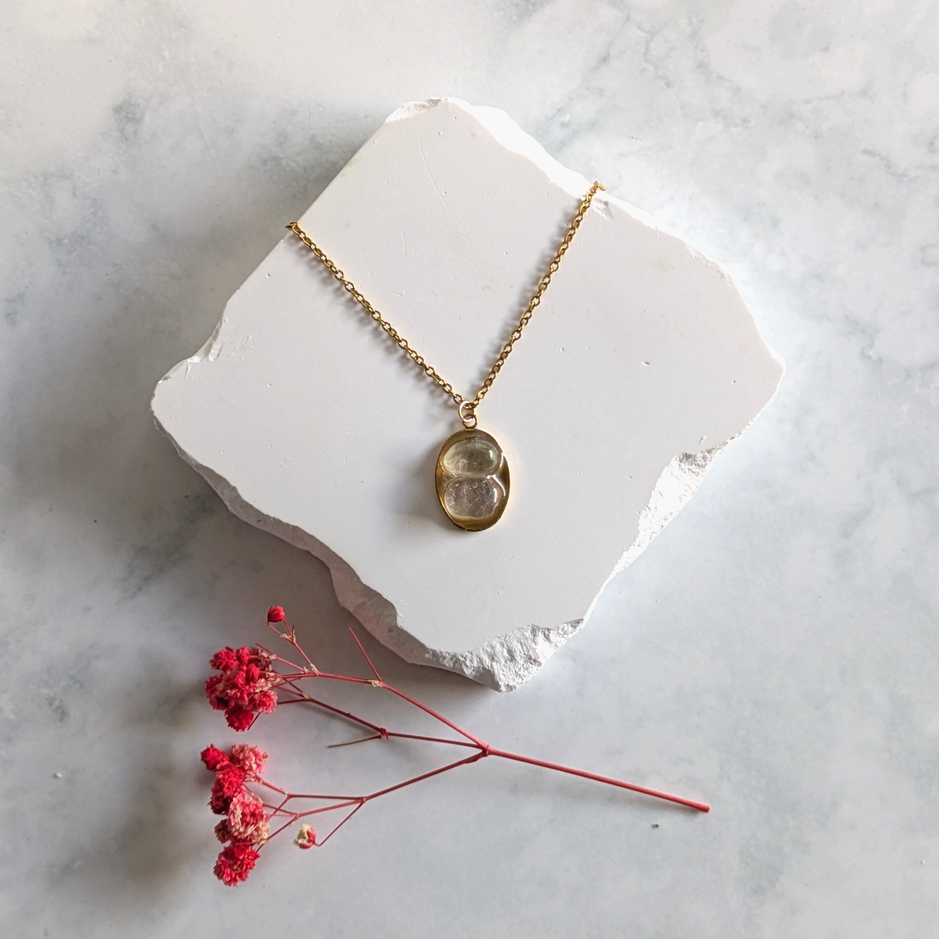 Månsten Halsband för Intuition & feminin energi