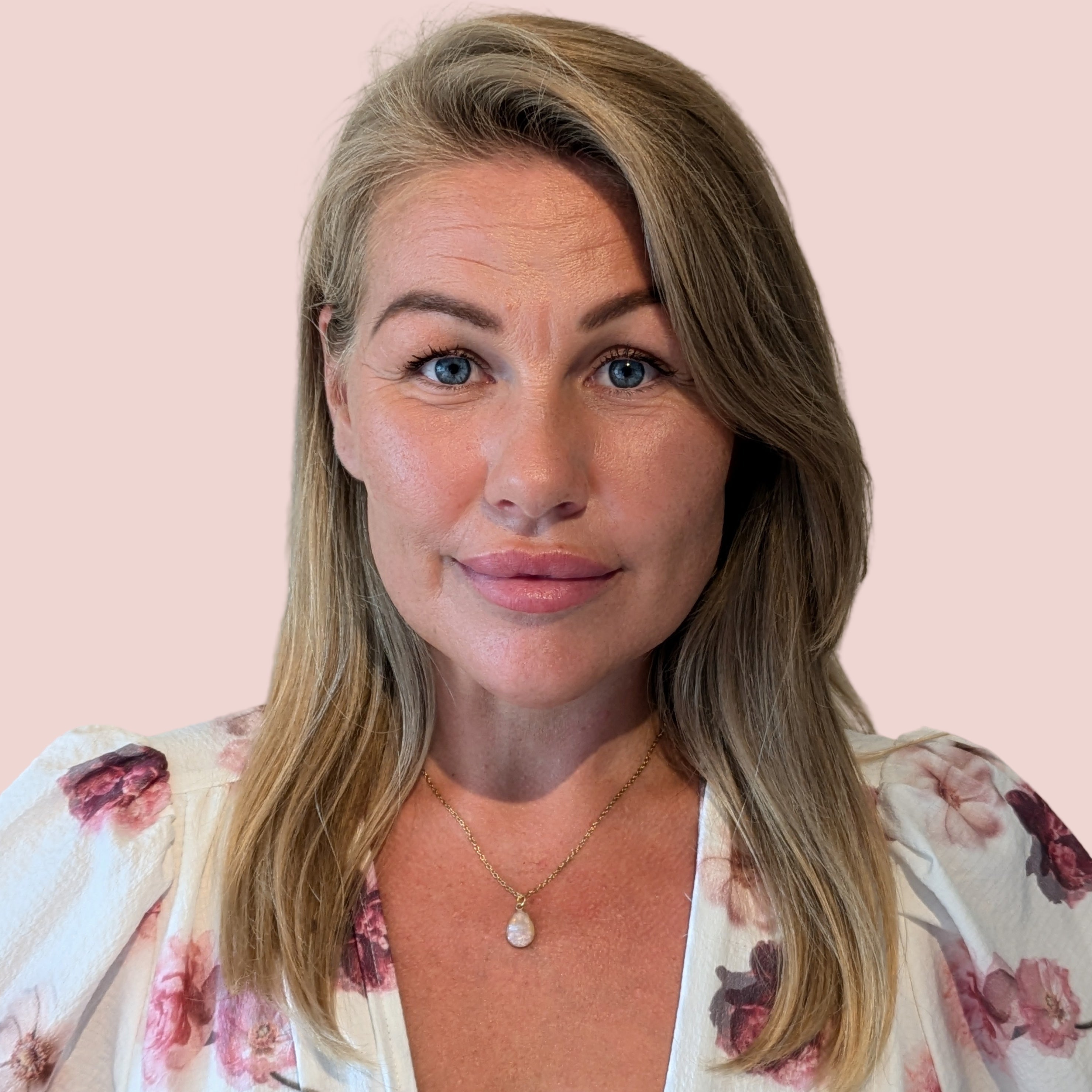 Rosenkvarts Halsband – Kristallhalsband för Kärlek & Självkärlek