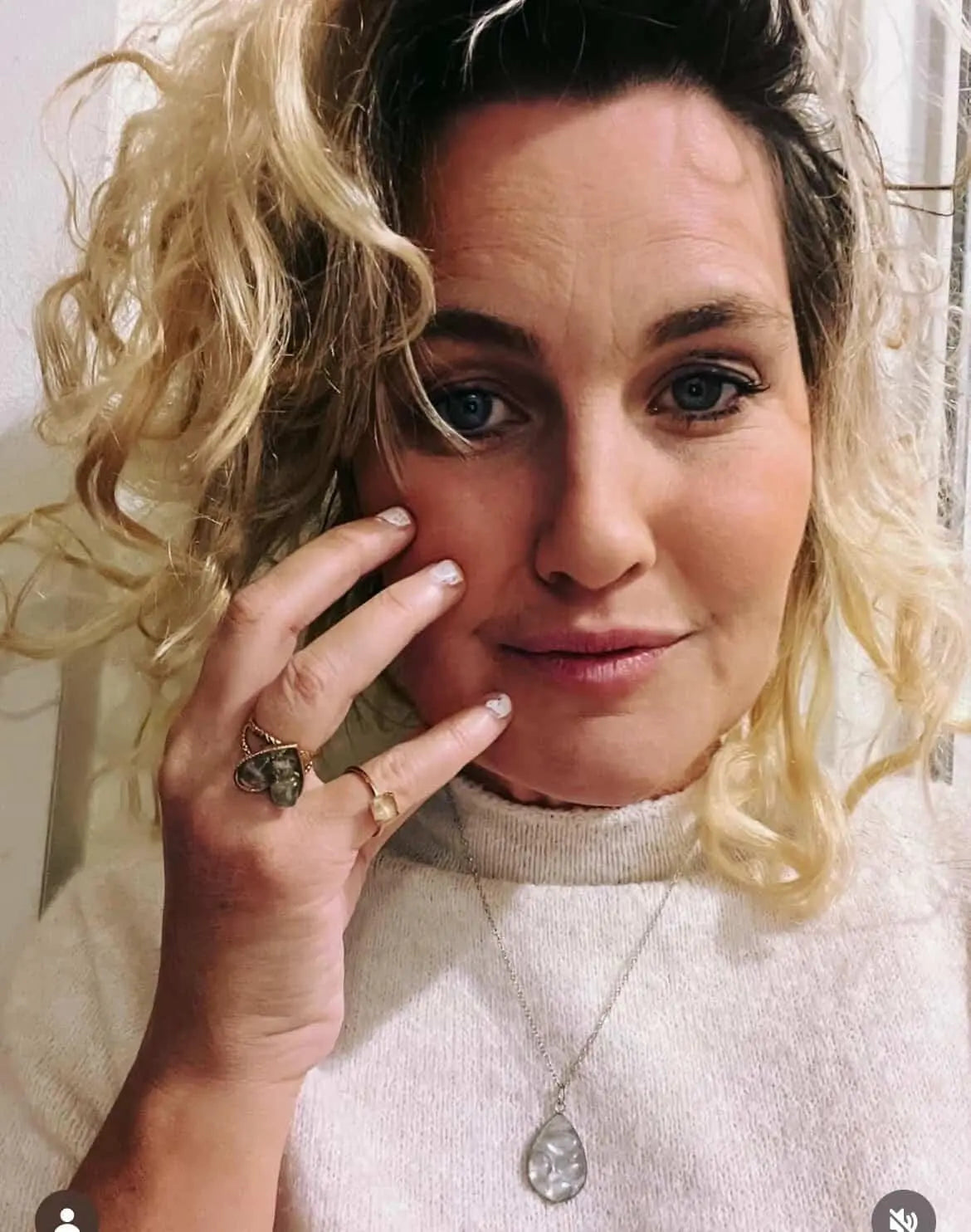 Intuitiv Månsten & Fluorit Smyckesset Silver Citrinmagi